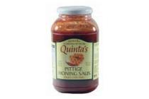 quinta s pittige honingsaus