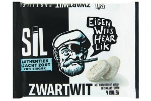 sil zwart wit pastilles