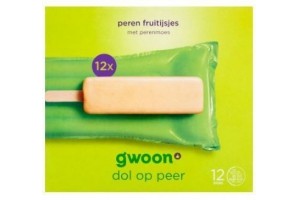 g woon vruchtenijs peer