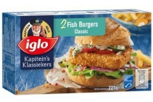 iglo fish burgers classic