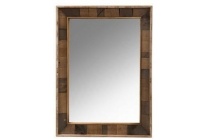 spiegel cottage met houten lijst