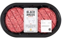 black angus hamburgers