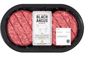 black angus hamburgers