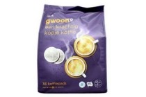 g woon koffiepads dark roast