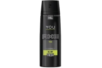 axe you xl deodorant spray