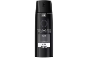 axe black xxl deodorant spray