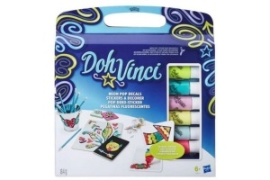 doh vinci tekenklei met stickerset