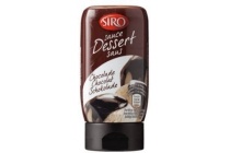 dessertsaus chocolade