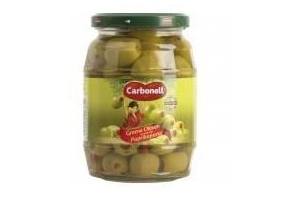 carbonell groene olijven piment