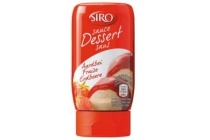 dessertsaus aardbei