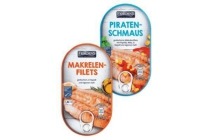 gerookte makreelfilets