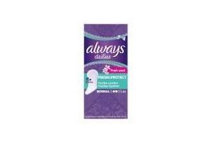 always inlegkruisjes fresh en protect