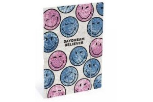 smiley world girls elastomap folio