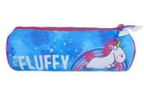 fluffy unicorn etui rond