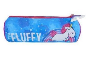 fluffy unicorn etui rond