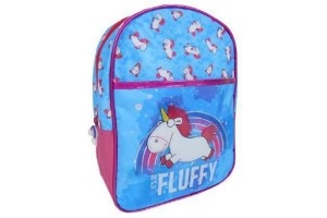 fluffy unicorn rugzak