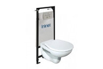 sanyone forza hangtoilet met linie inline inbouwreservoir