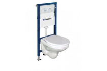 sanyone cito hangtoilet met duofix inbouwreservoir