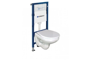 sanyone cito hangtoilet met duofix inbouwreservoir