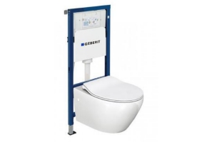 linie sirocco hangtoilet met geberit duofix inbouwreservoir