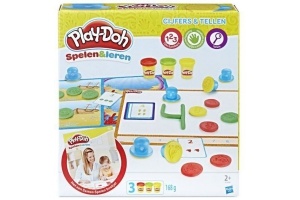 play doh cijfers en tellen