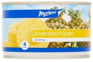 markant ananasschijven