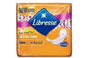 libresse maandverband ultra thin normal