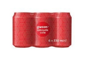 g woon cola sixpack