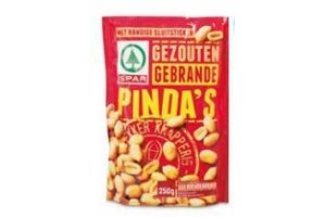 spar gezouten en gebrande pinda s