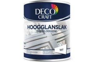 hoogglanslak wit