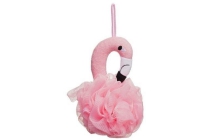 bath sense mesh spons flamingo