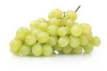 losse witte druiven