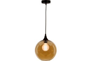 hanglamp glas bol goud