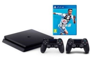 ps4 1tb 2 dualshock controllers v2 fifa 19