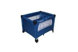 campingbed opvouwbare box blauw