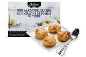 mini aardappelgratins 9 stuks