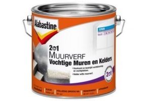 alabastine muurverf 2in1 vochtige muren