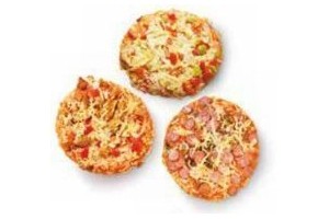 spar mini pizza vegetarisch salami of shoarma