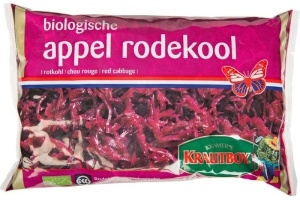 biologische appel rode kool