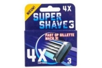 scheermesjes super shave 3