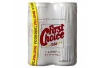 first choice cola light