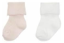 newborn dikke sok 2 pack basis