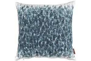 sierkussen vintereik 45x45 blauw groen