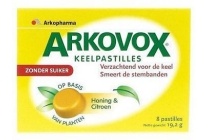 arkovox honing en citroen zuigtabletten