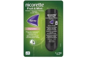 nicorette fruit en mint mondspray