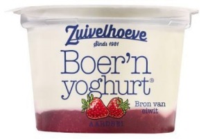 zuivelhoeve boer n yoghurt aardbei