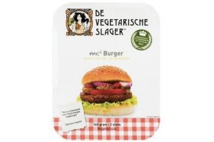 de vegetarische slager mc2 burger