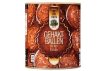 gehaktballen in jus