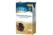 alsa dessert mousse chocolade