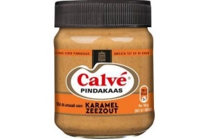 calve pindakaas karamel zeezout